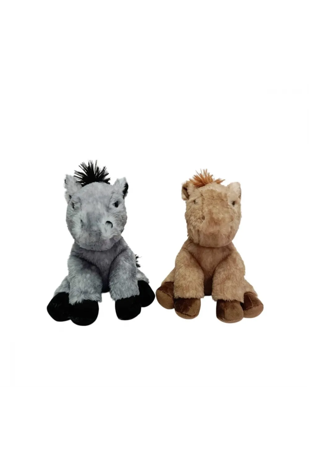 PB31558-23 Peluş Oturan At 23 cm