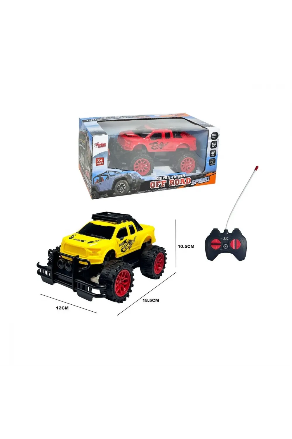 XF-789-905A-Vardem Uzaktan Kumandalı Işıklı Jeep Cross-Country 1:20