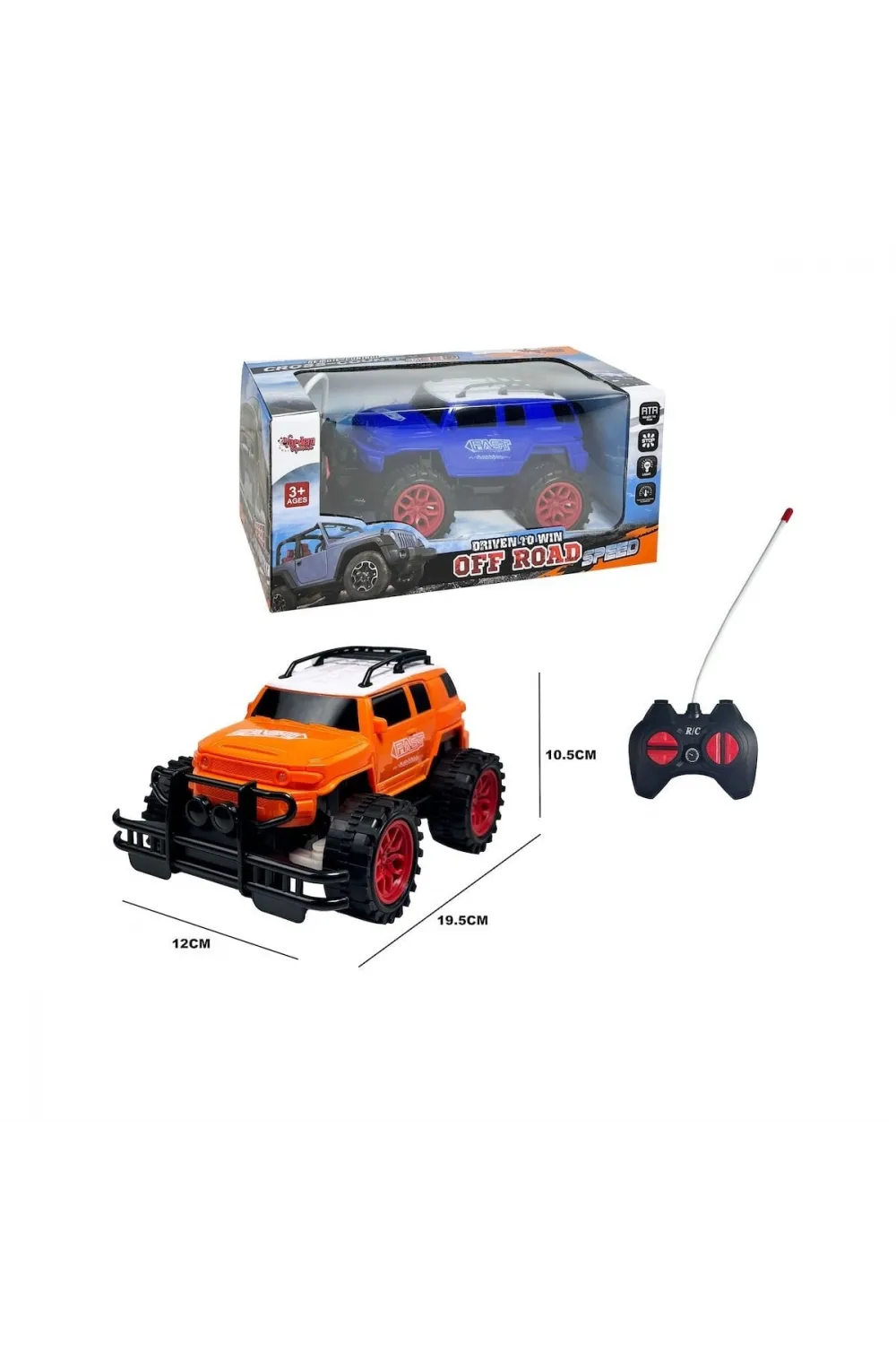 XF-789-905A-Vardem Uzaktan Kumandalı Işıklı Jeep Cross-Country 1:20