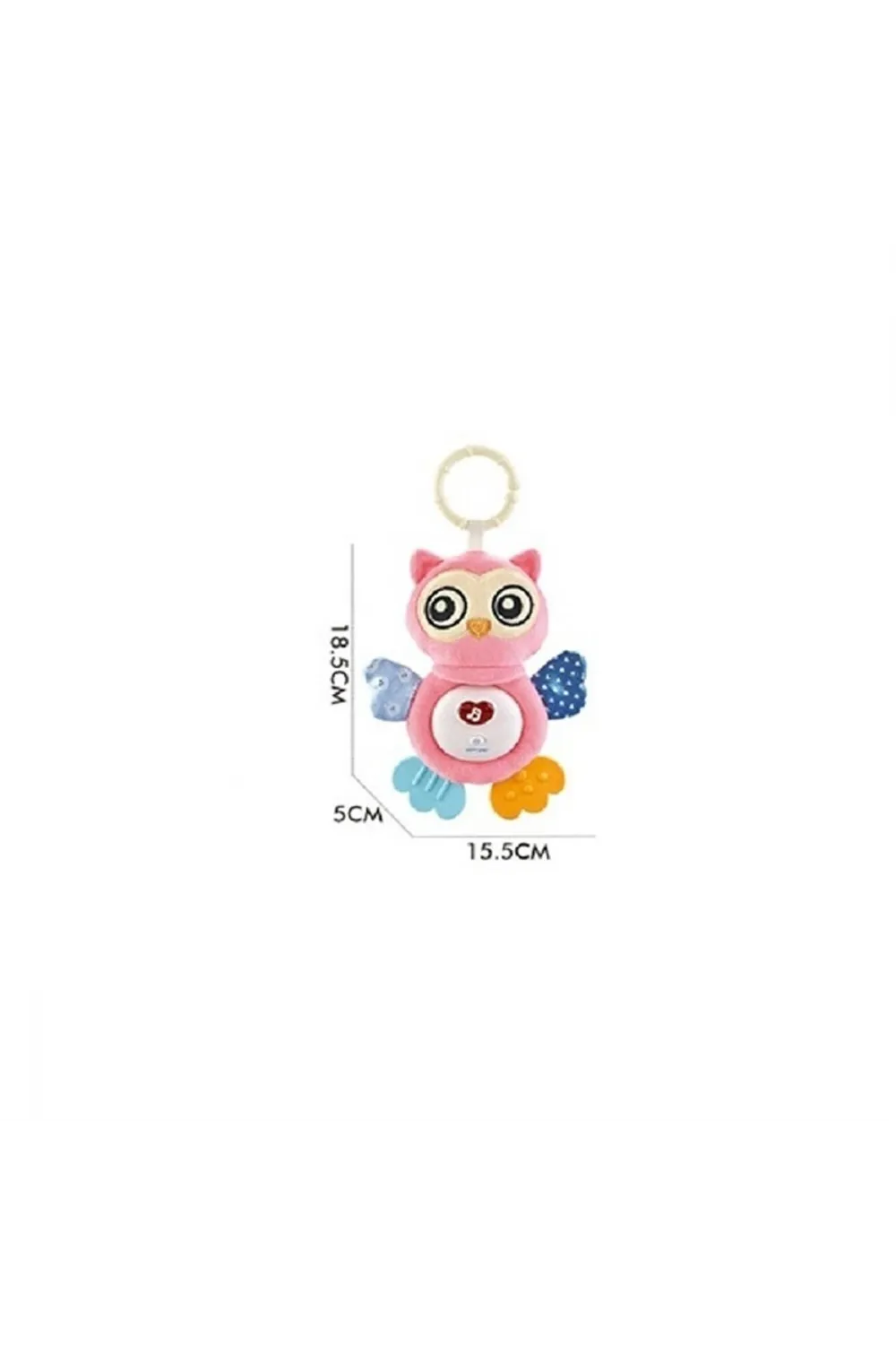 BIB6008 -Vardem Işıklı Ve Sesli Bebek Baykuşu