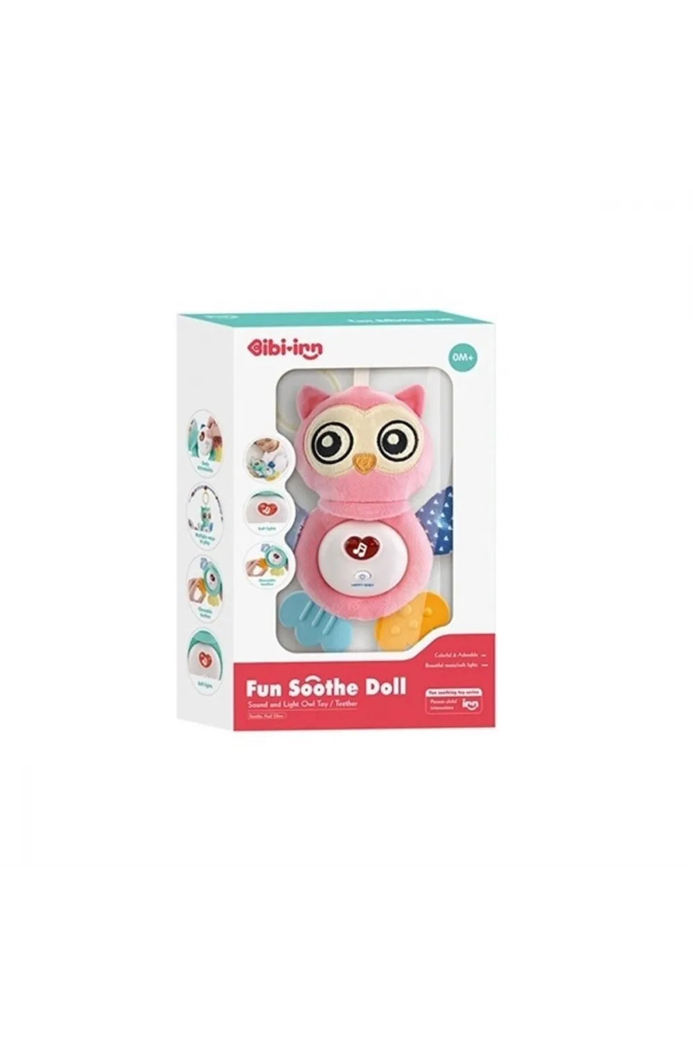 BIB6008 -Vardem Işıklı Ve Sesli Bebek Baykuşu