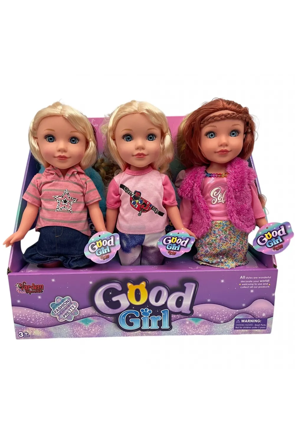 WG-36001 MÜZİKLİ 36CM GOOD GIRL BEBEK