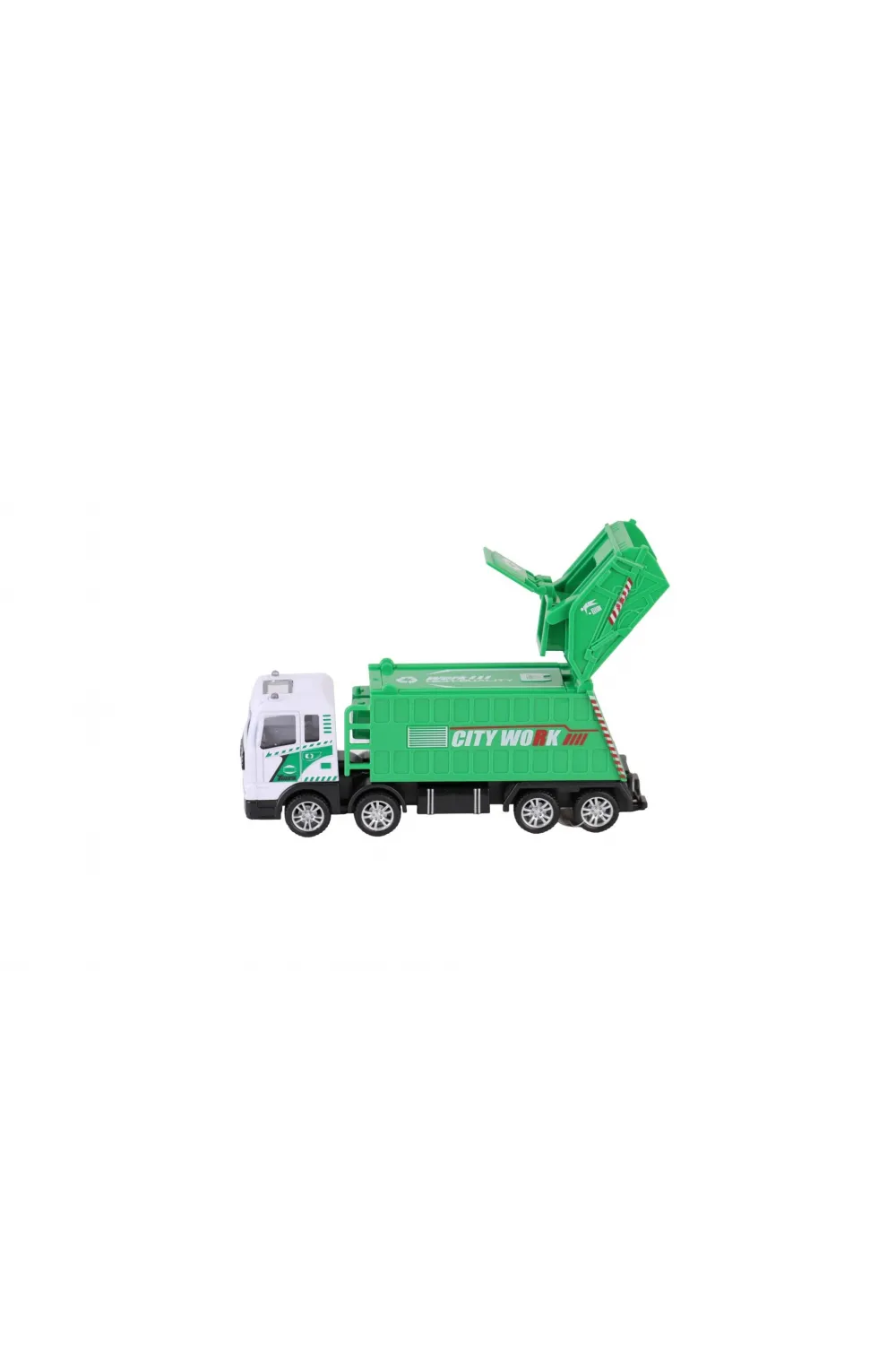 YH-711-57A SÜRTMELİ METAL 1:50 ÇÖP KAMYONU