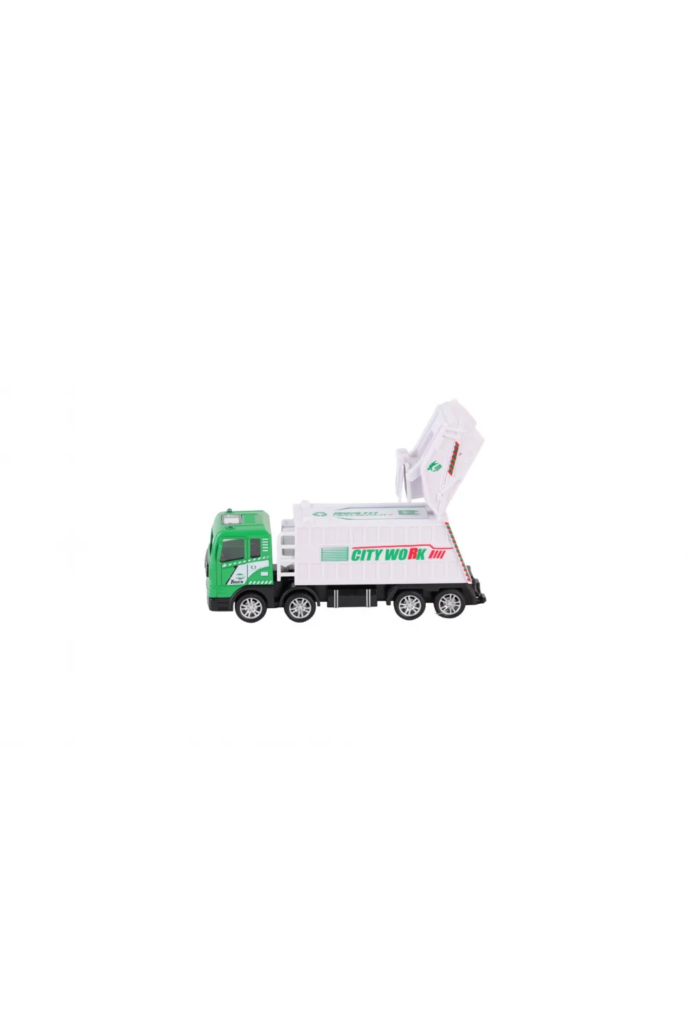 YH-711-57A SÜRTMELİ METAL 1:50 ÇÖP KAMYONU