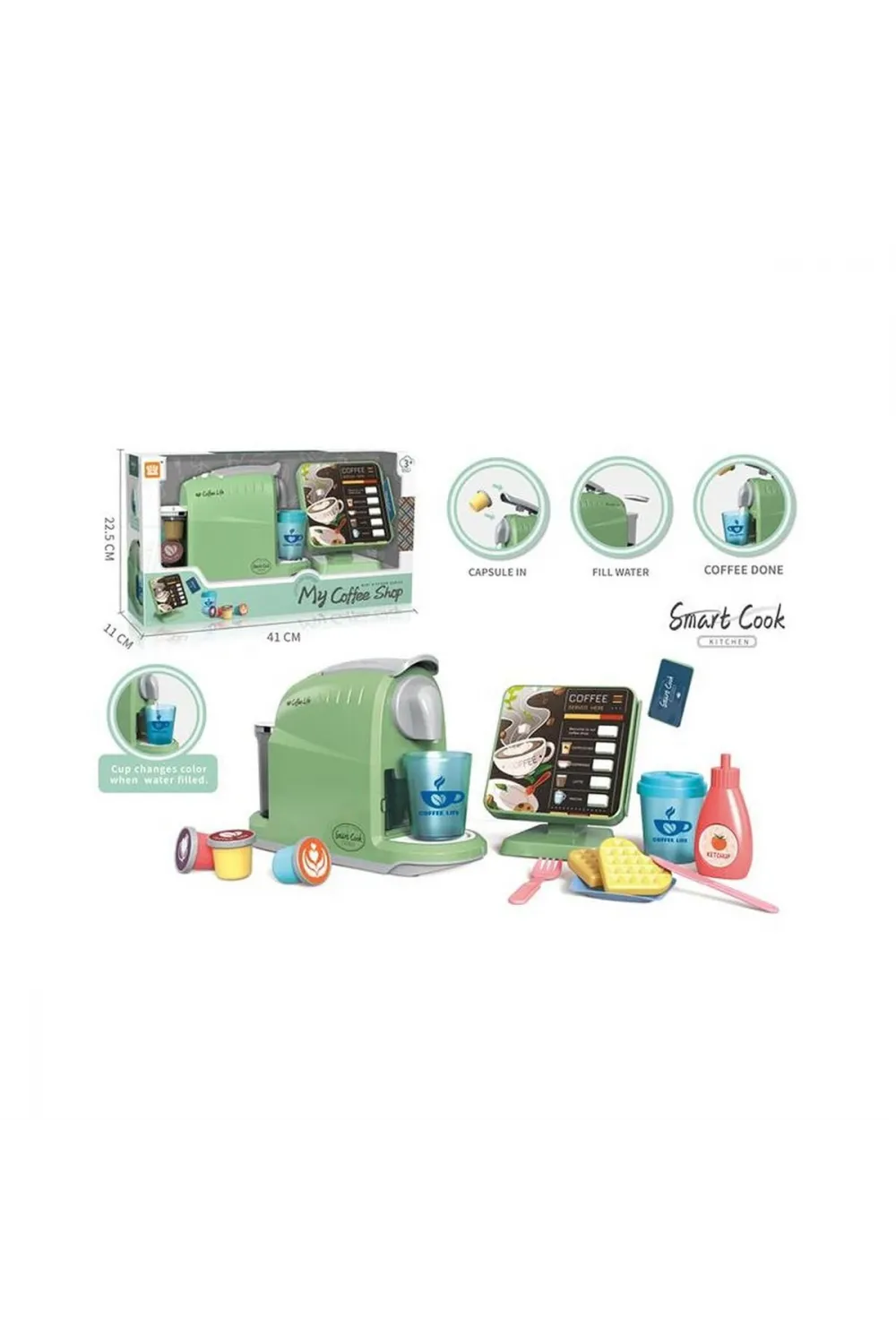 LD-6610A SİPARİŞ EKRANLI KAHVE MAKİNESİ SET