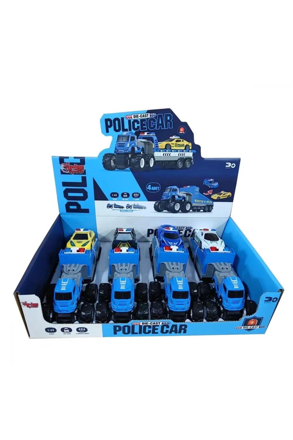 KLX600-360 SURT DIE CAST 4X4 İLK YARDIM ARACI (Belirtilen fiyat, tekli satış için adet fiyatıdır.)