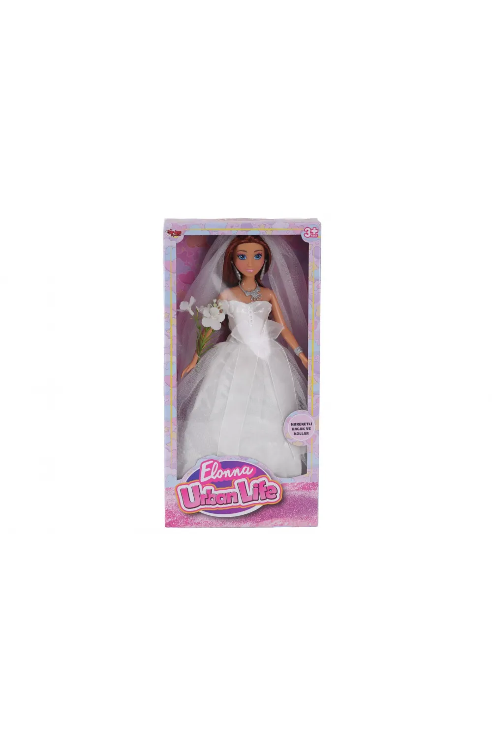 WG-661048 KUTULU 29CM GELİNLİKLİ BEBEK