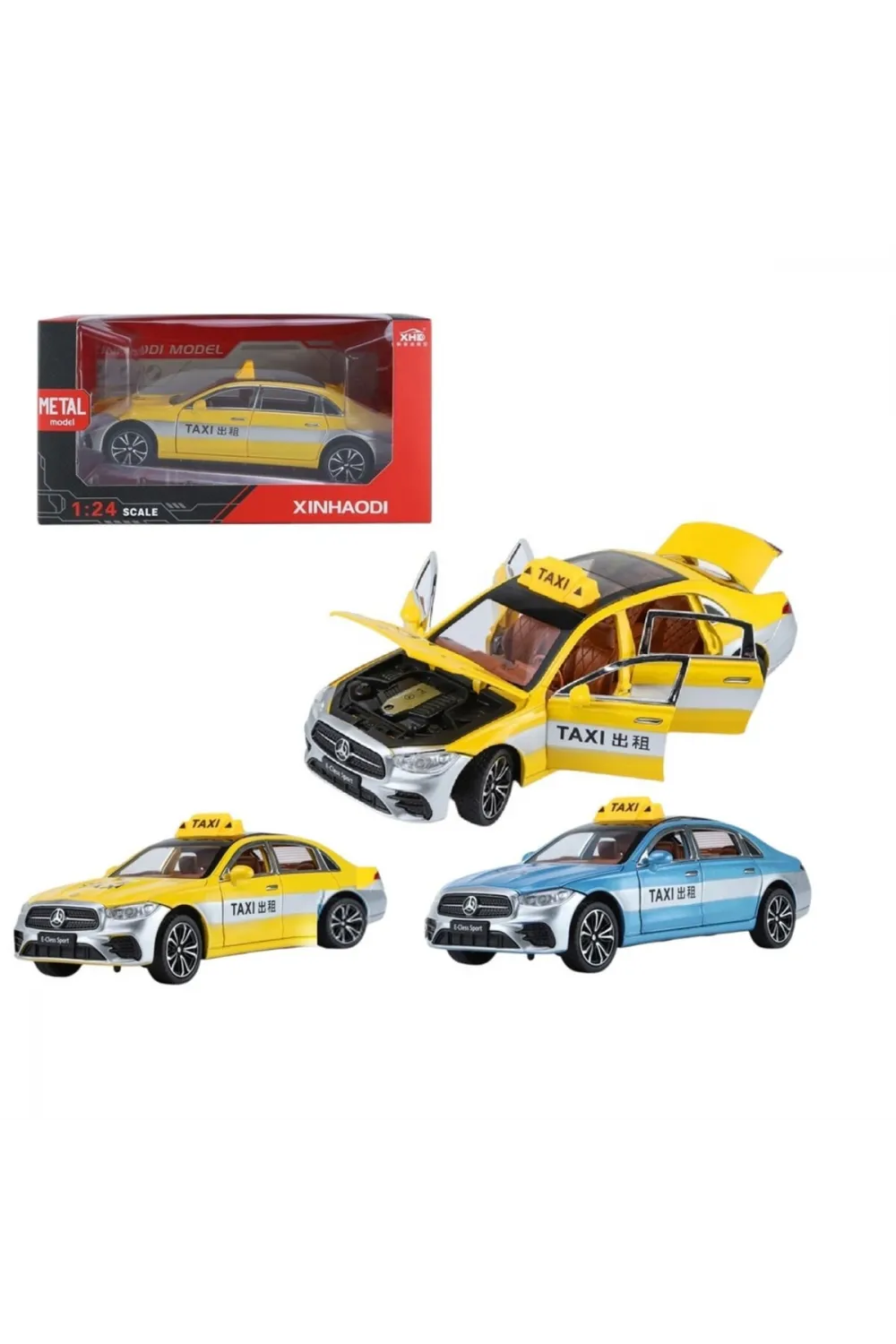 XHD-C2426 KUT C-B 1 24 IŞIKLI VE SESLİ MRS TAXI(Belirtilen fiyat, tekli satış için adet fiyatıdır.)