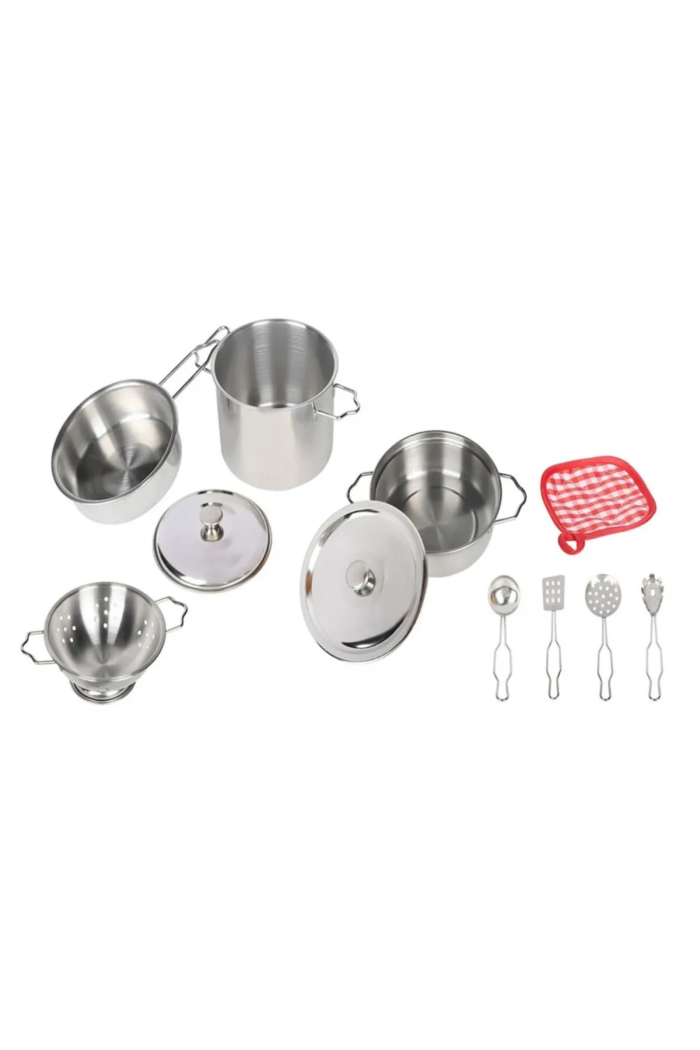 ATF-3815-1A 11 PARÇA ÇELİK TENCERE TAVA SET