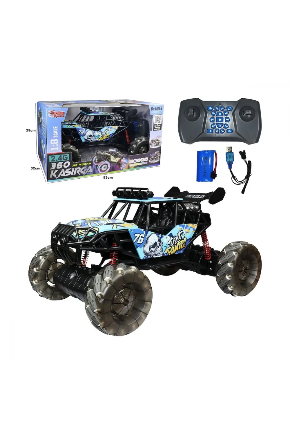 VRD 10696 UK FF 1 8 2 4G OFF ROAD ŞARJLI