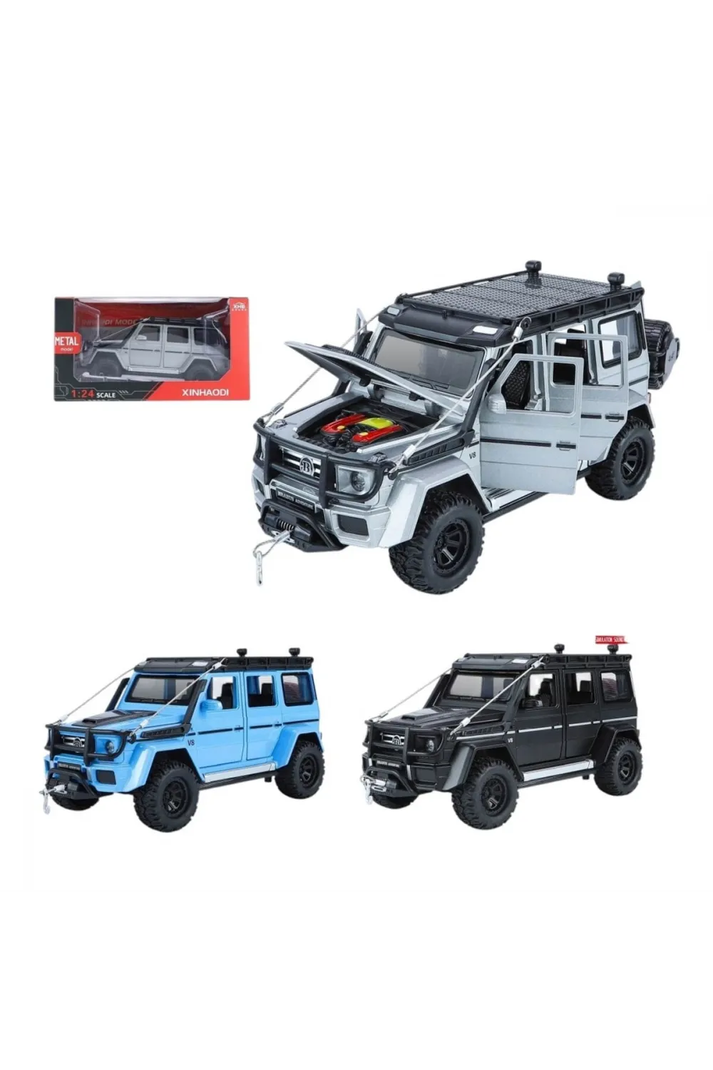 ZHD-C2421 KUT 1 24 C-B IŞIKLI SESLİ OFF ROAD