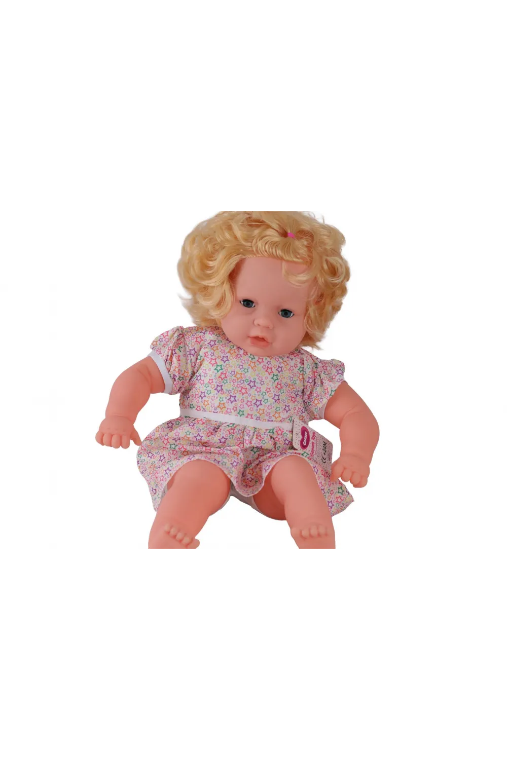 0073 60 CM DOLGU GÖVDELİ SAÇLI BÜYÜK BEBEK