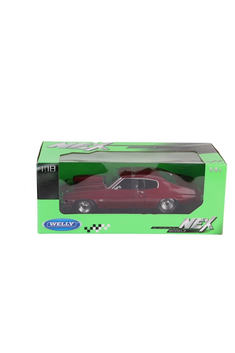 12537 WELLY 1 18 1970 CHEVROLET CHEVELLE