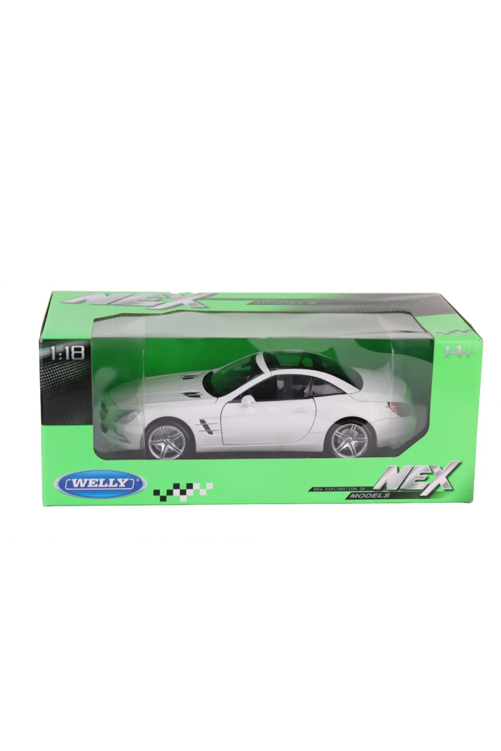 18046 WELLY 1 18 MERCEDES BENZ SL500 HARD