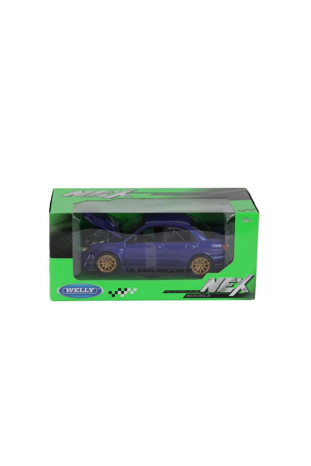 22487 WELLY 1 24 DIECAST SUBARU IMPREZA P