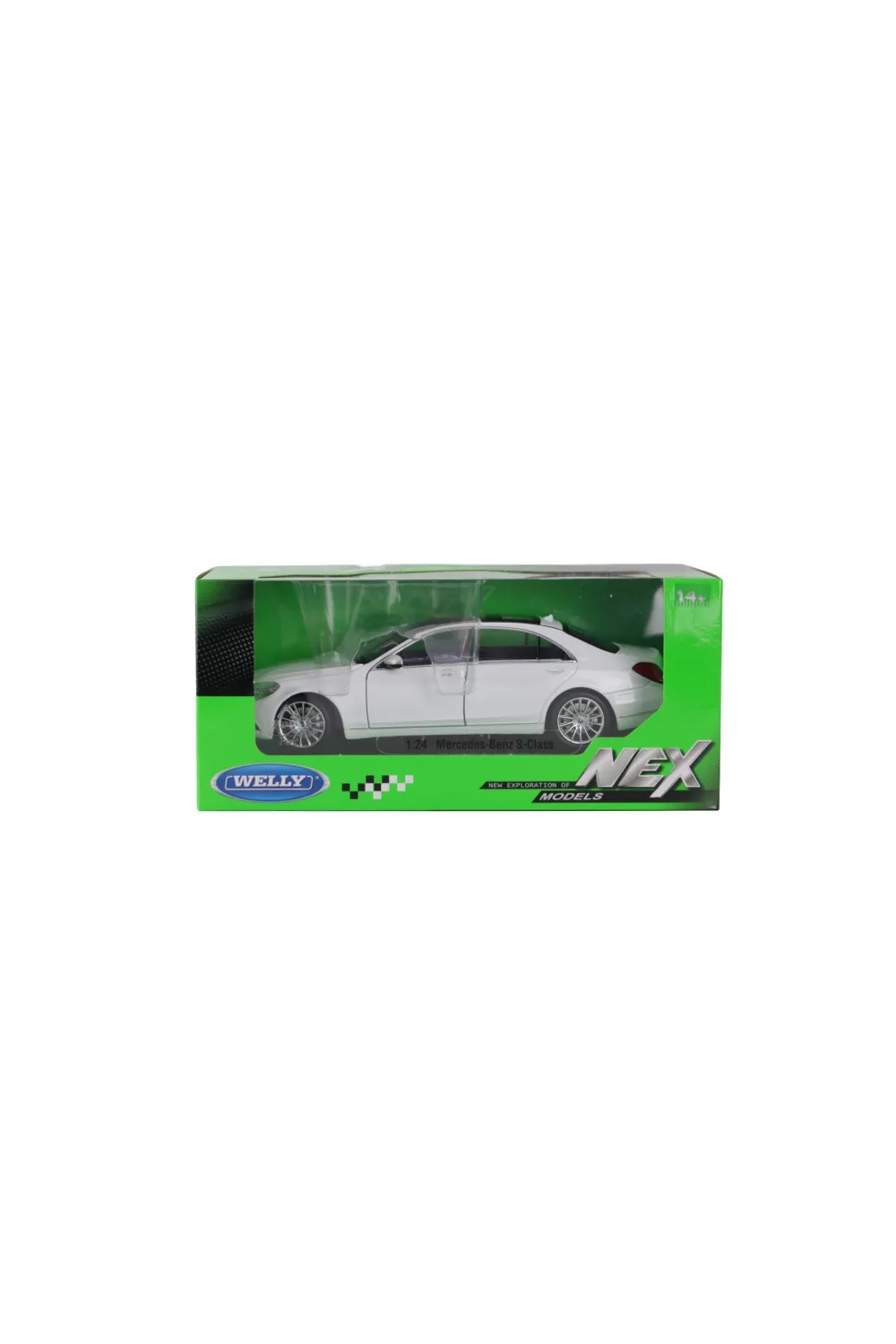 24051 WELLY 1 24 DIE CAST MERCEDES BENZ S