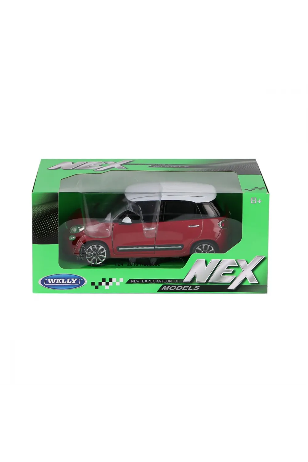 24038 Welly Fiat 500L 1:24 -Karsan Oyuncak