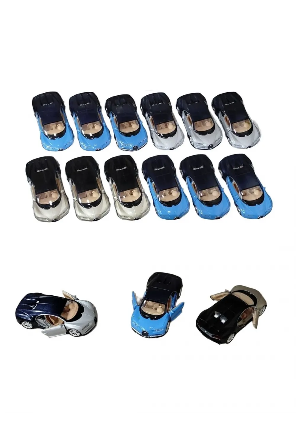 43738 WELLY DIE CAST PULL BACK BUGATTI CH(Belirtilen fiyat, tekli satış için adet fiyatıdır.)