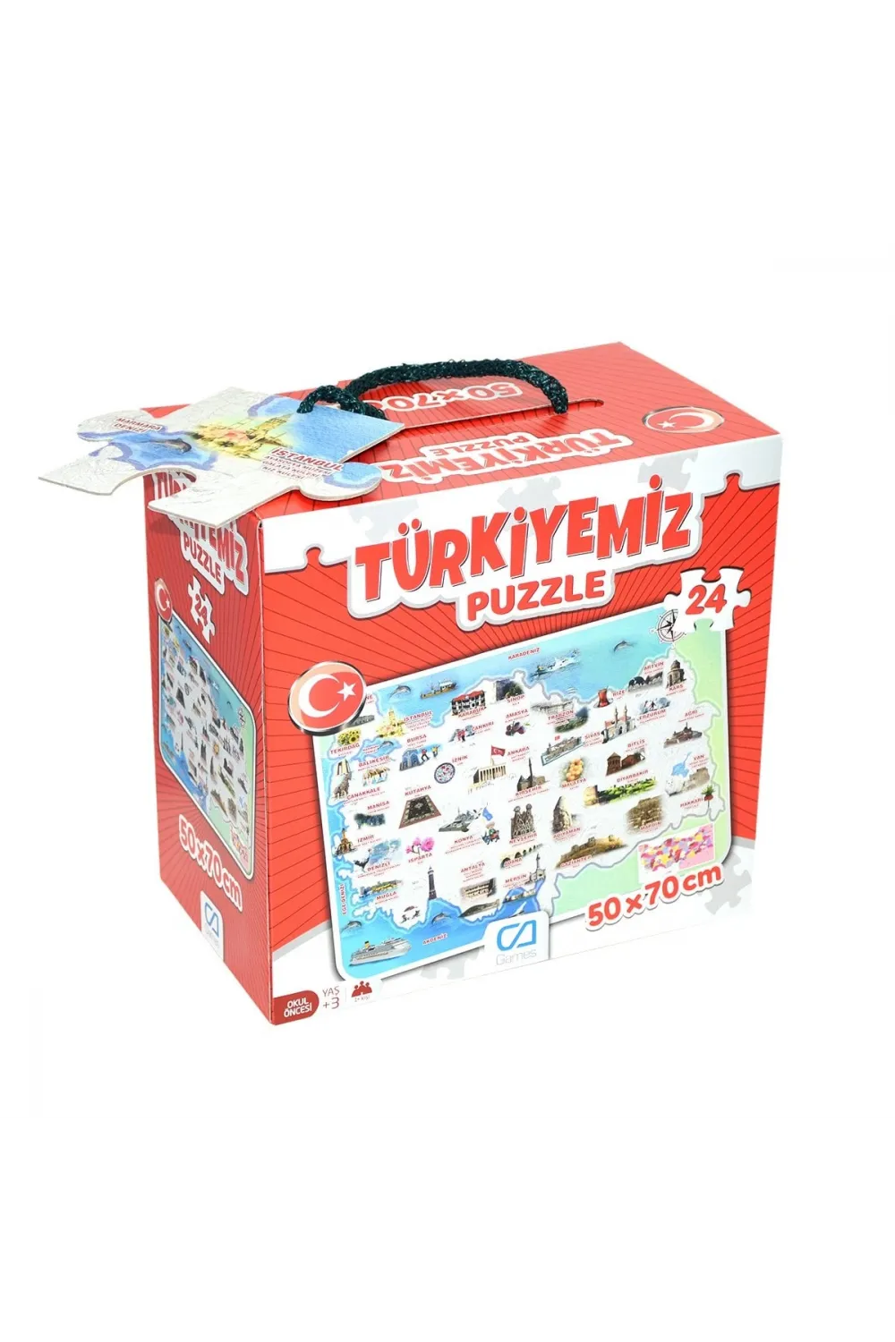 CA.5079 TÜRKİYEMİZ YER PUZZLE
