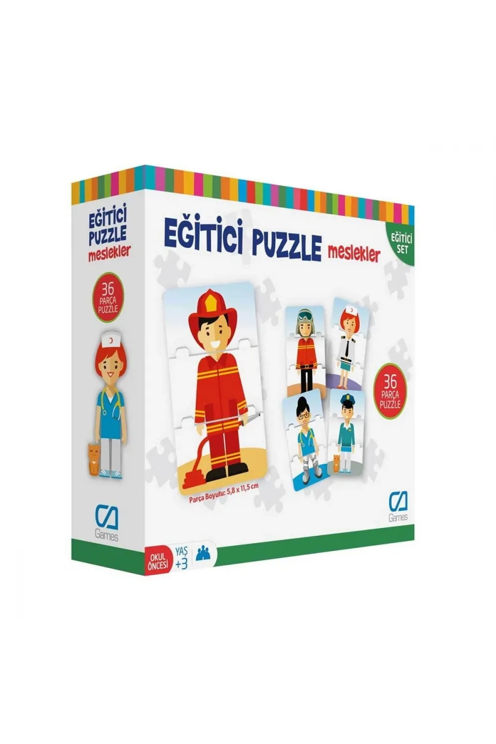 CA.5030 CA Games, Eğitici Puzzle Meslekler