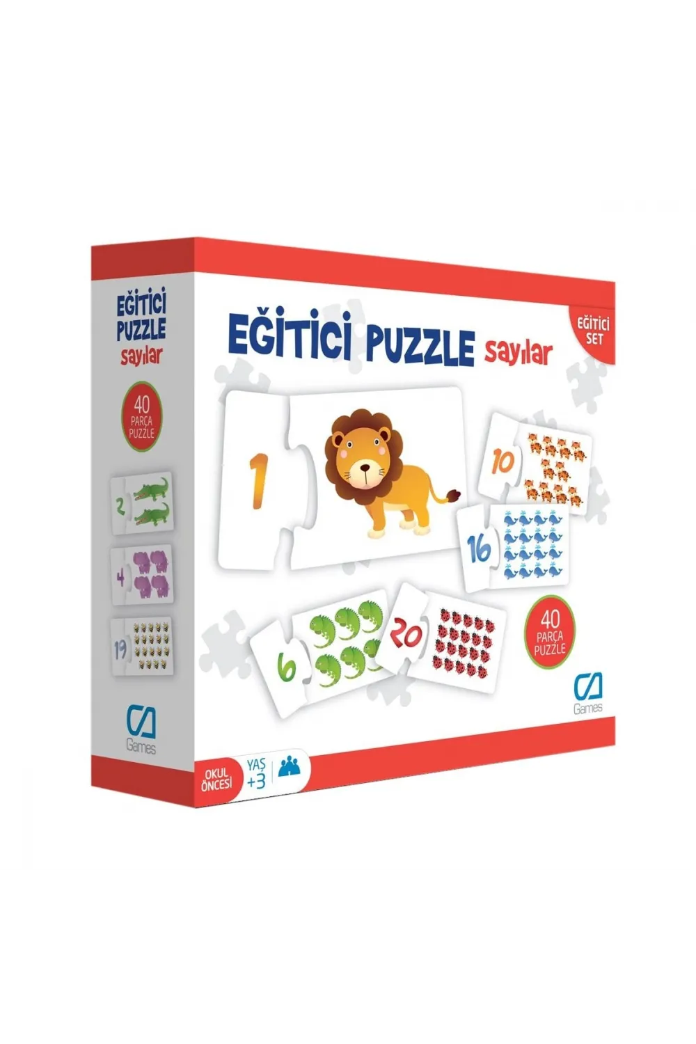 CA.5031 CA Games, Eğitici Puzzle Sayılar