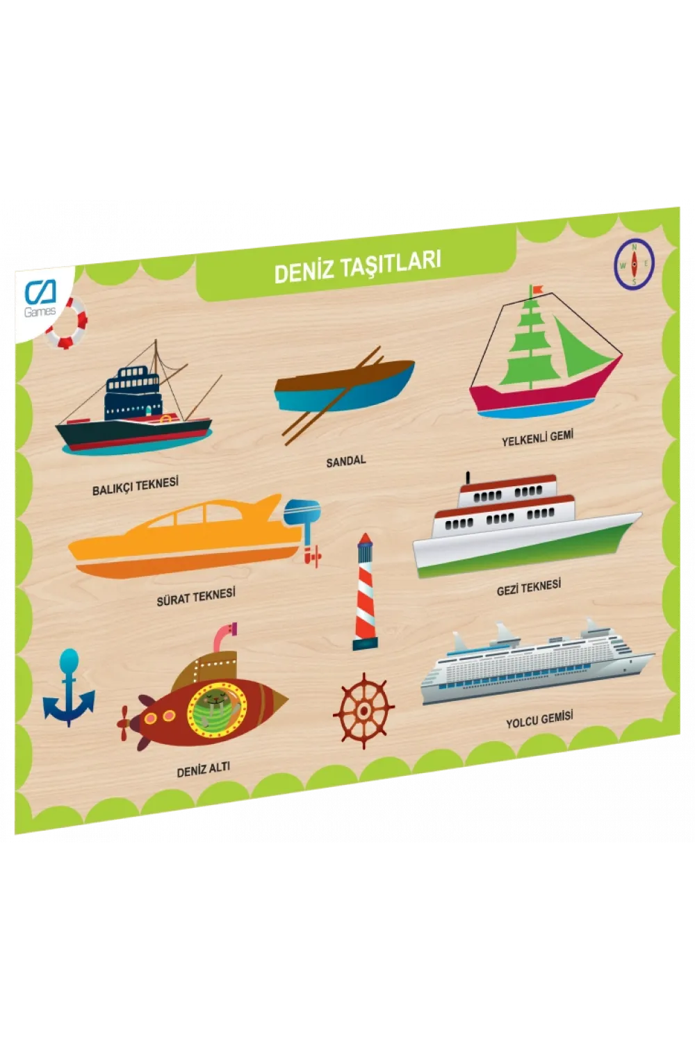 CAAHS-3201 CAMES AHŞAP DENİZ TAŞITLARI BUL-TAK