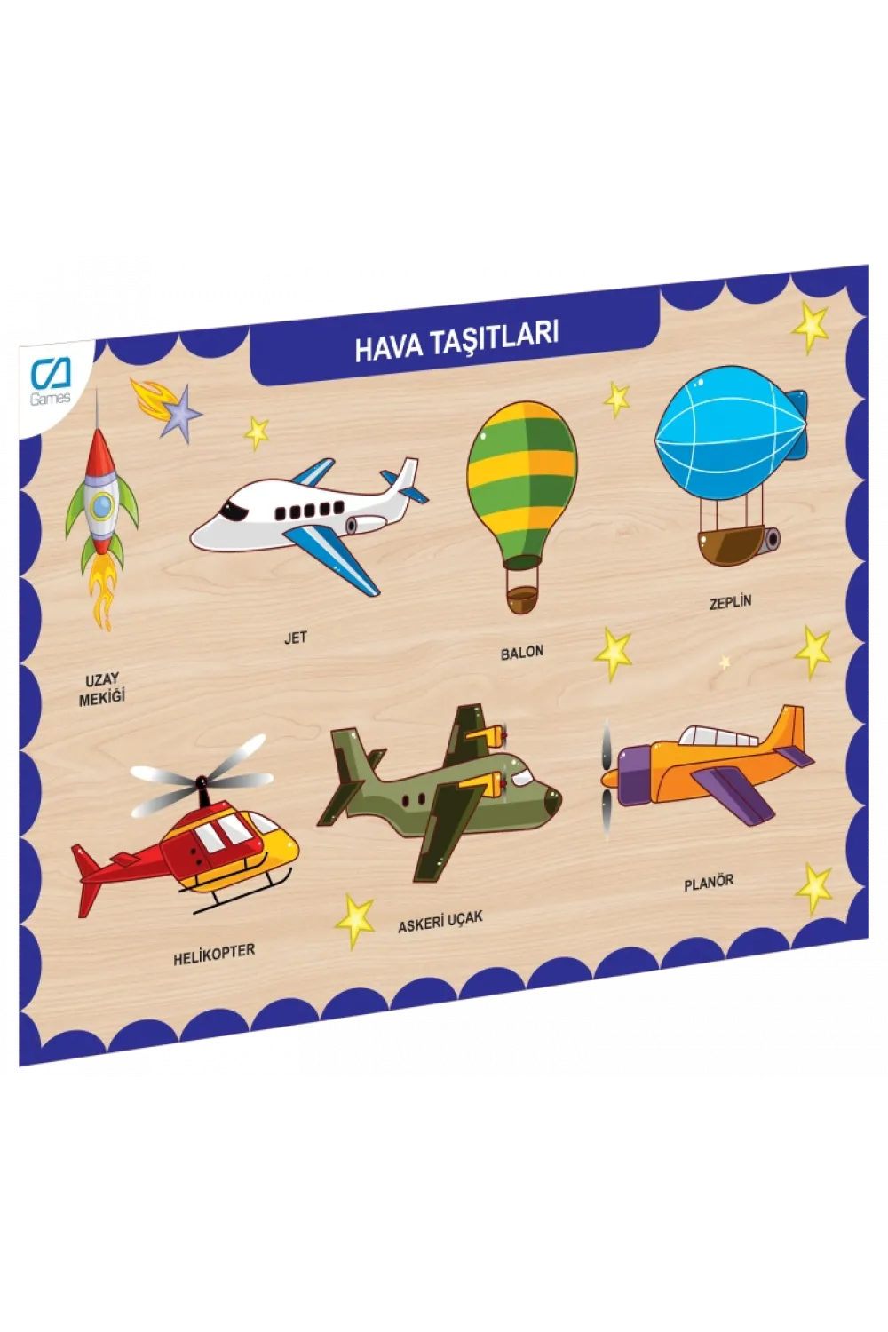 CAAHS-3202 CA GAMES AHŞAP HAVA TAŞITLARI BUL-TAK