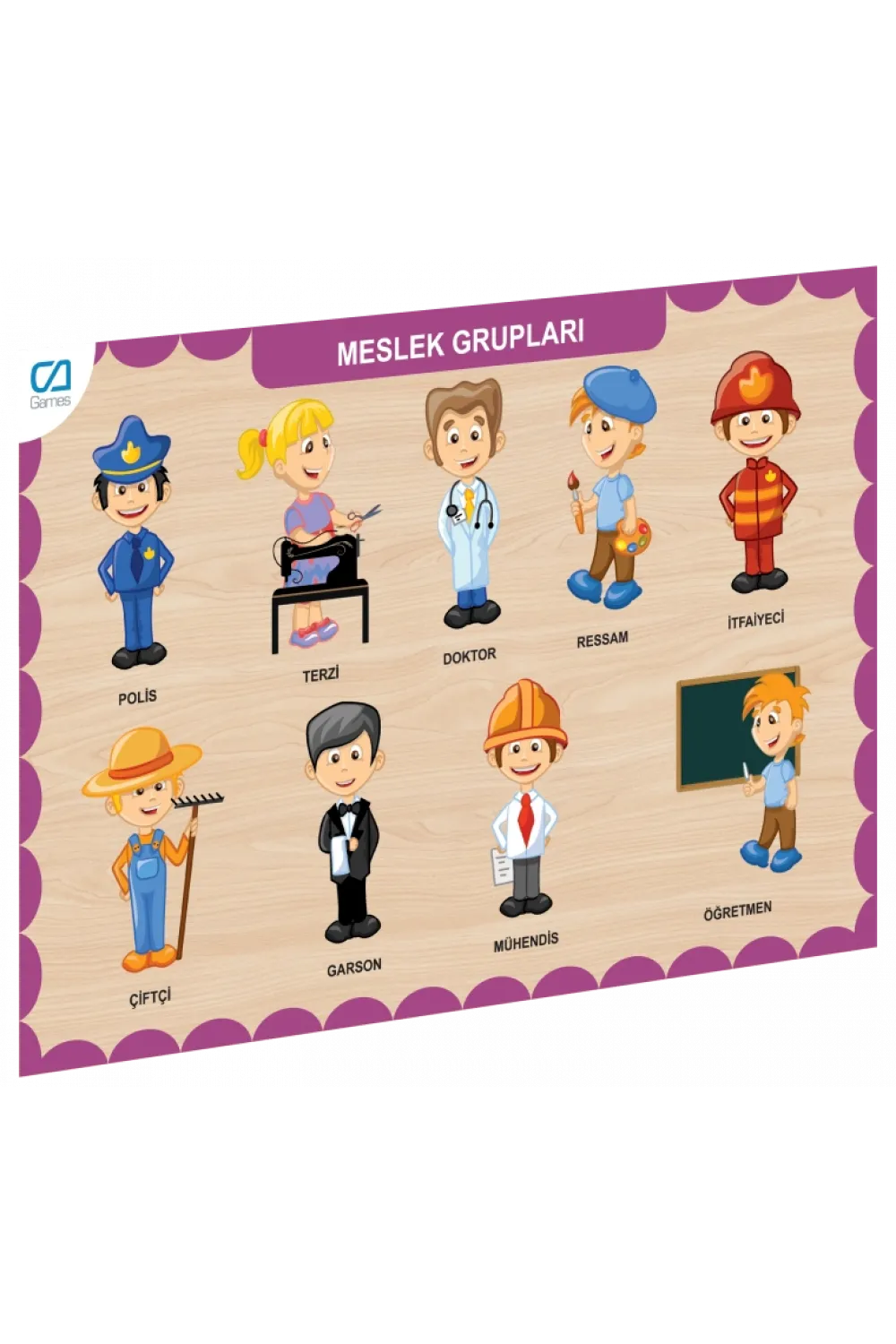 CAAHS-3203 CA GAMES AHŞAP MESLEK GRUPLARI BUL-TAK