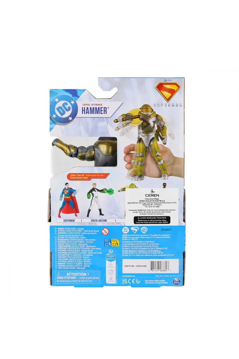 SPM-6073190 Superman Epic Strike  Figür