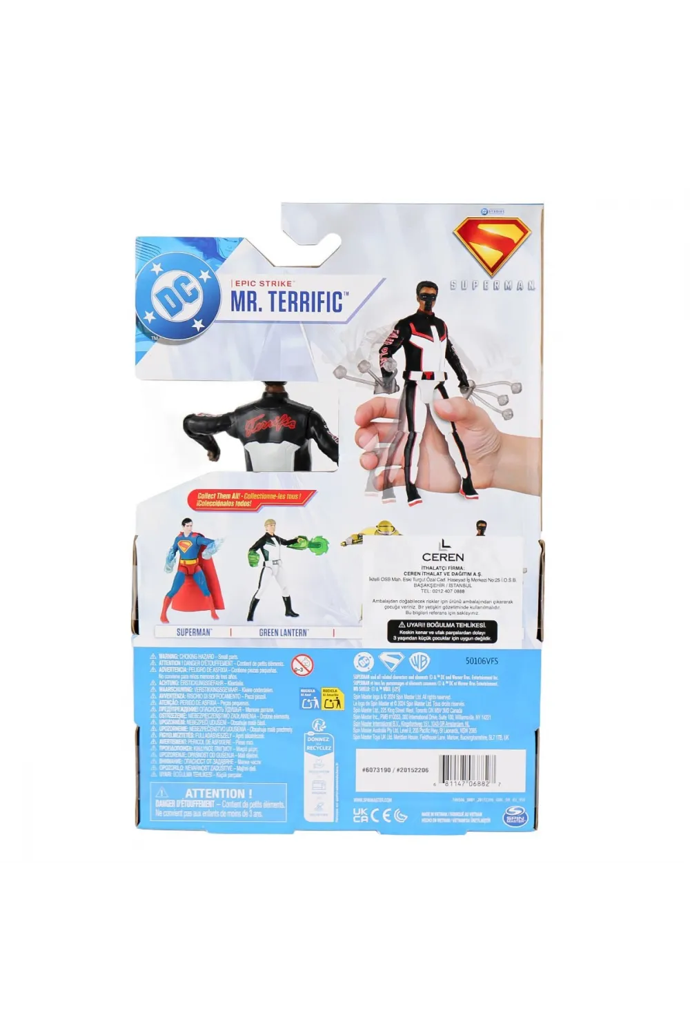 SPM-6073190 Superman Epic Strike  Figür