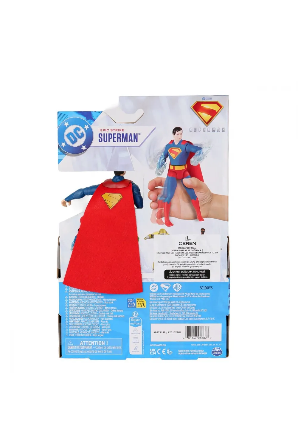 SPM-6073190 Superman Epic Strike  Figür