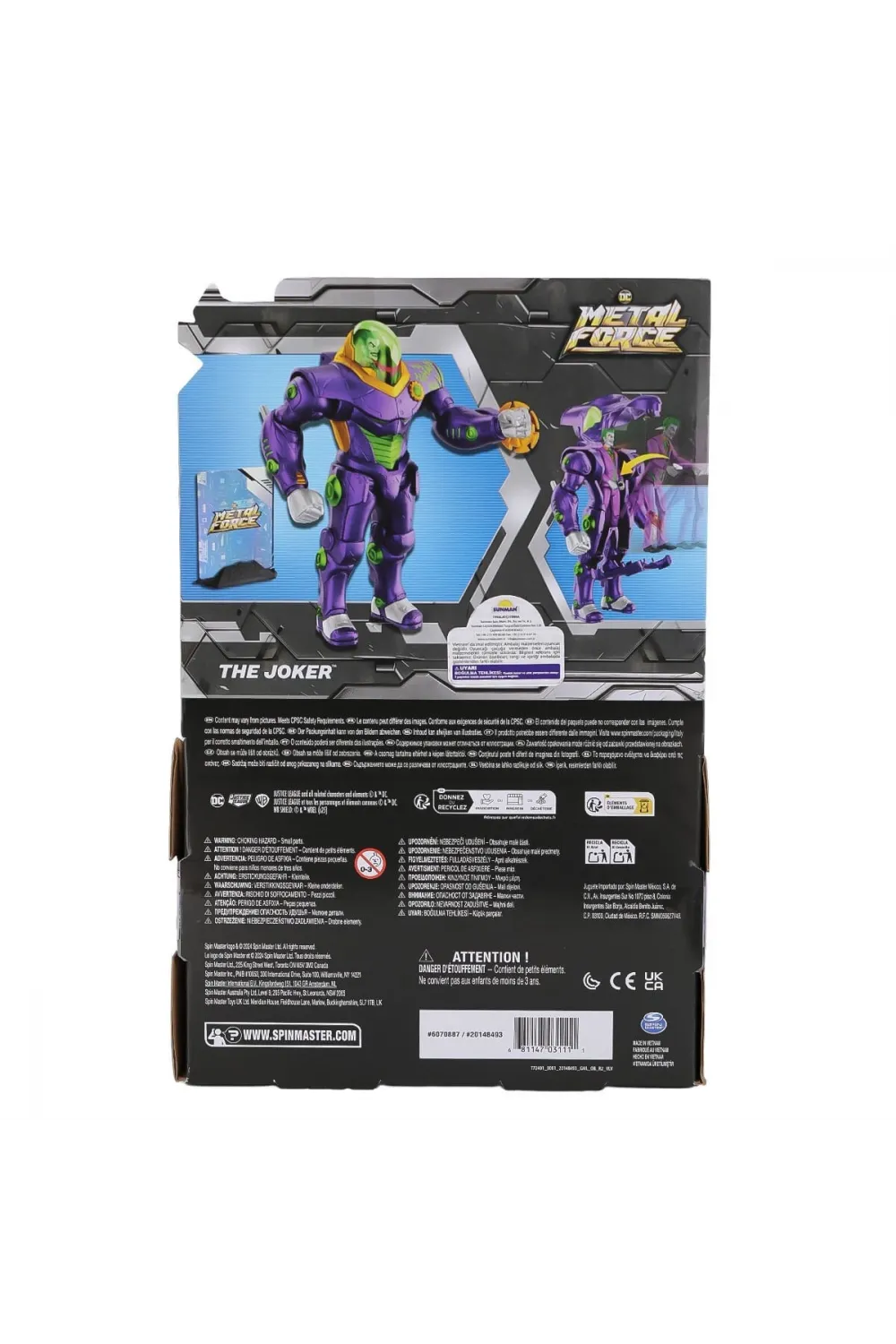 6070887 31111 DC Metal Batman Force Figür Seti