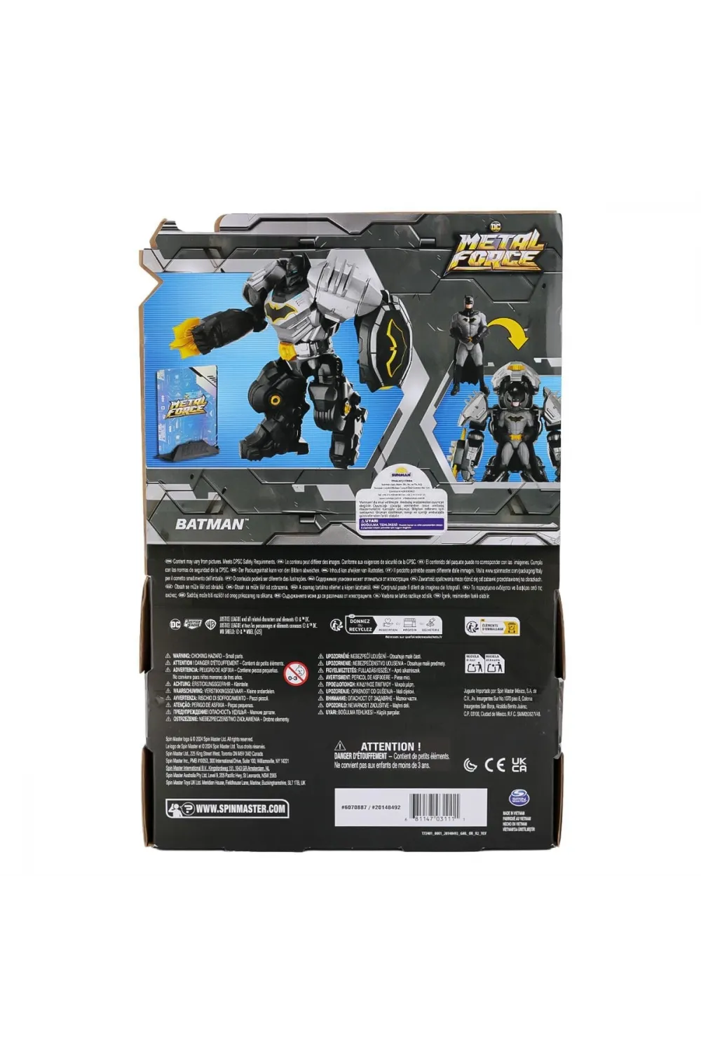 6070887 31111 DC Metal Batman Force Figür Seti