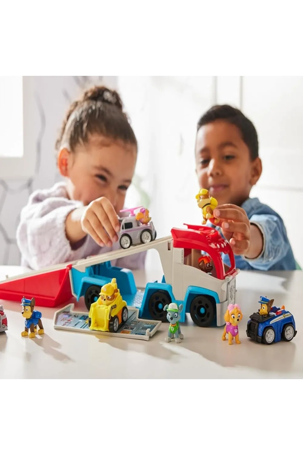 42988 SUN-SPM-FİGÜR SET PAW PATROL PUP SQUAD 1FGR ARAÇ
