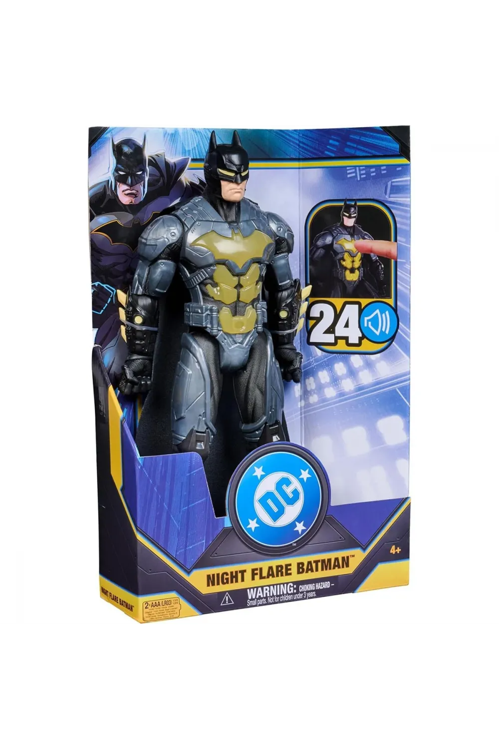 SPM-6073931 BATMAN FGR 12 LGHTS AND SNDS BATMAN