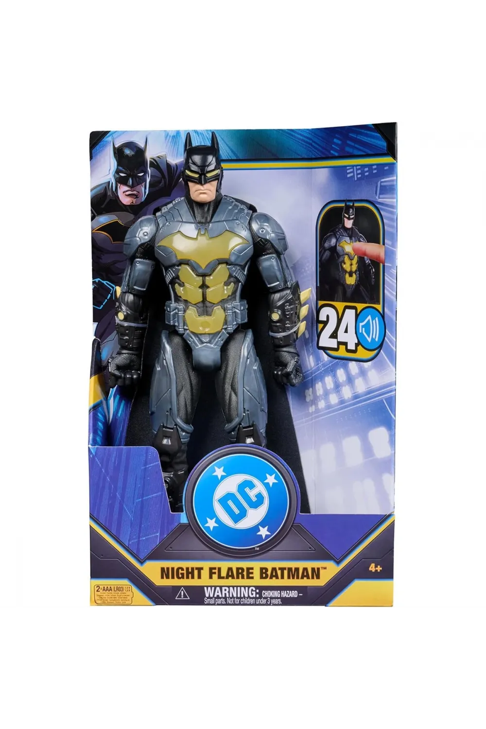 SPM-6073931 BATMAN FGR 12 LGHTS AND SNDS BATMAN