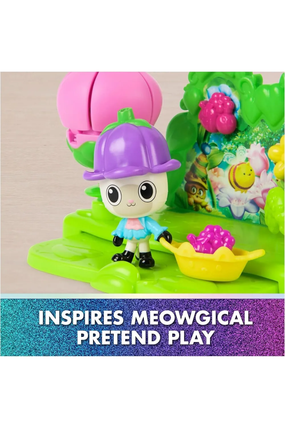 1008538 SUN-SPM-FİGÜR SET GABBY S DOLLHOUSE BAHÇE SETİ 12 PRÇ.