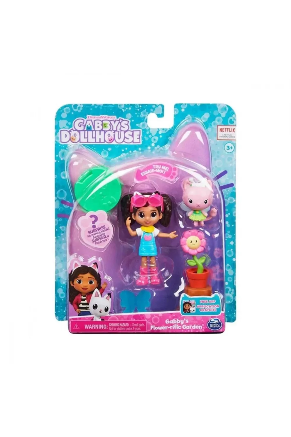 36525 SUN-SPM-FİGÜR SET GABBY S DOLLHOUSE AKTİVİTE BEBEKLERİ 3A.