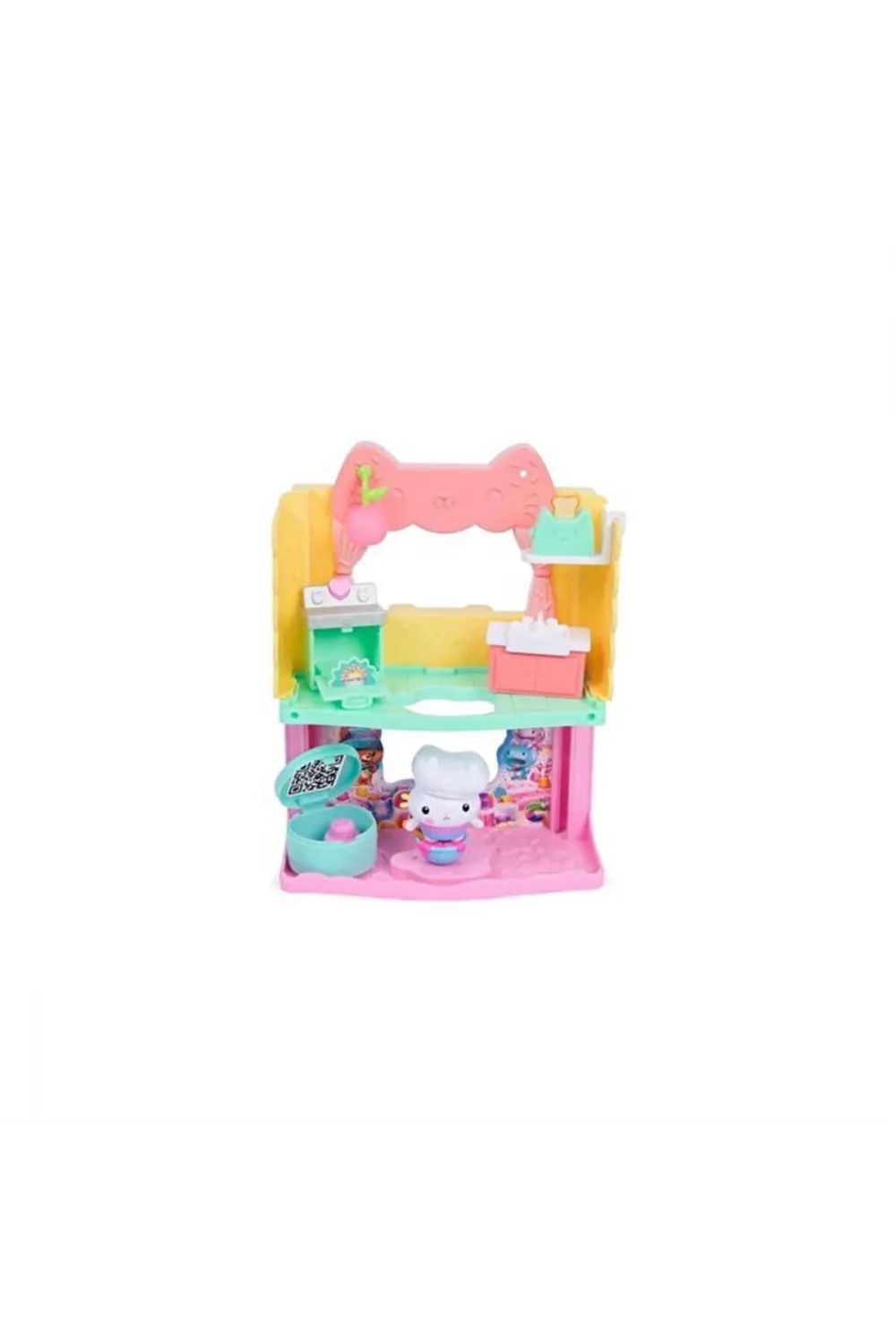 S00006727 SUN-SPM-FİGÜR SET GABBY S DOLLHOUSE MUTFAK SET/BANYO SET 10PRÇ.2A.