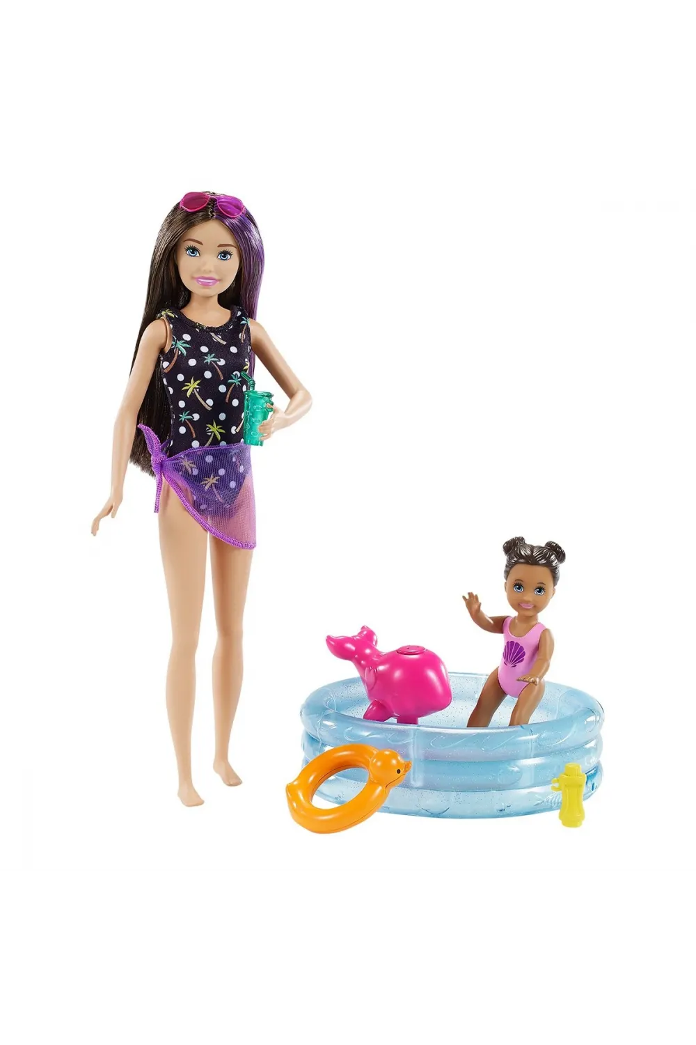 FHY97 Skipper Bebek Bakıcısı Bebeği ve Aksesuarları Oyun Seti