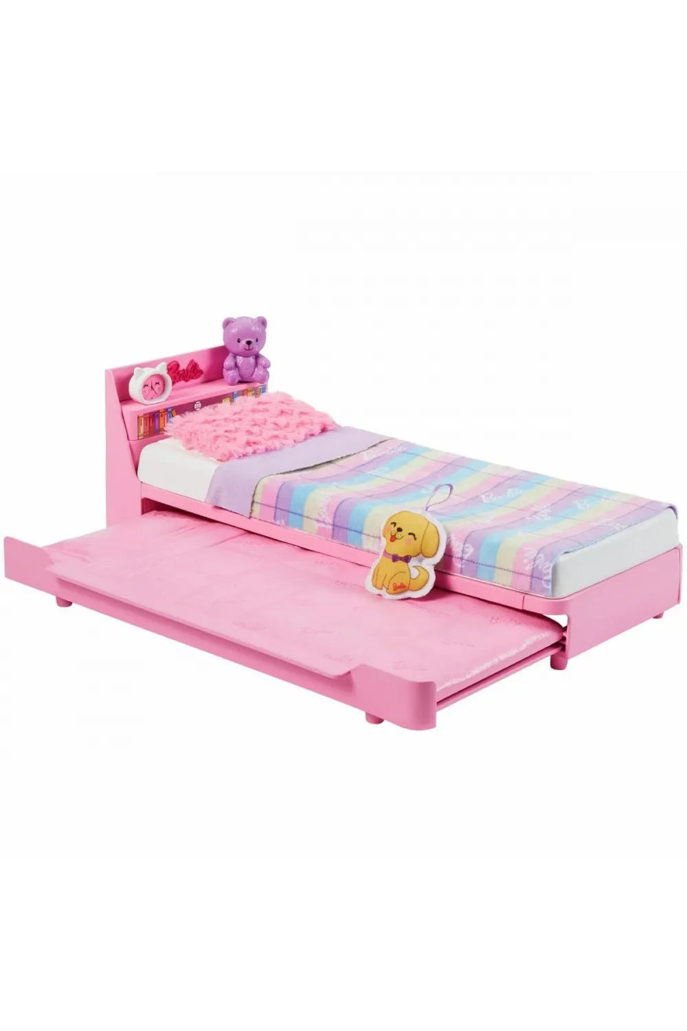 HMM64 My First Barbie - İlk Barbie Bebeğim - Barbienin Yatağı Oyun Seti