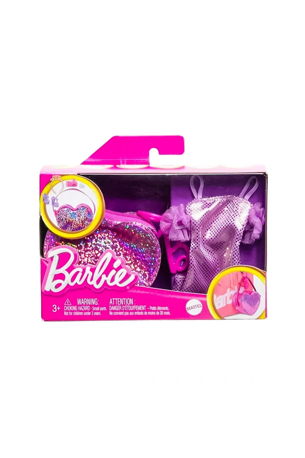 HJT42 Barbienin Mini Çanta Aksesuarları