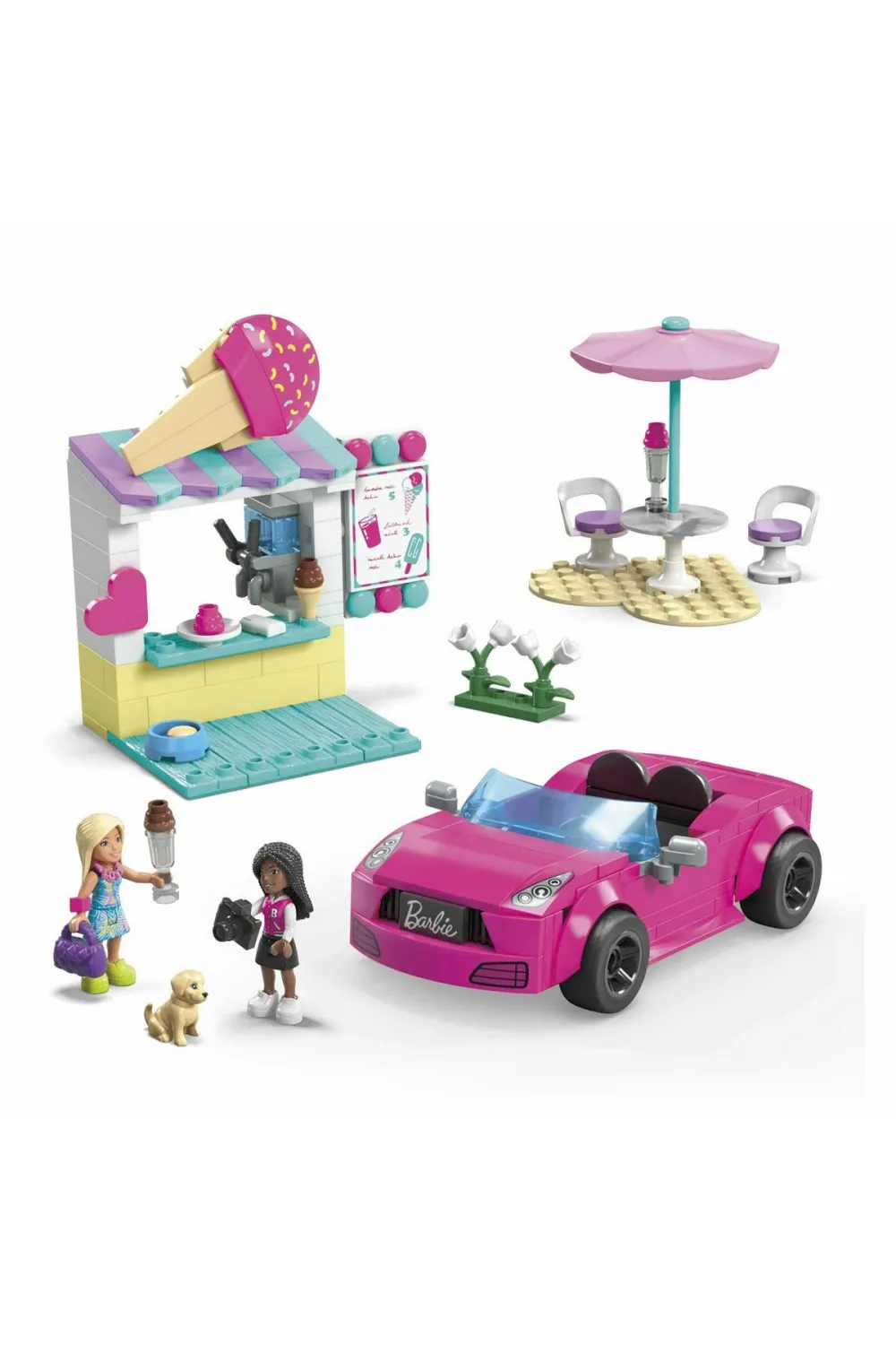 HPN78 MEGA Barbie® Dondurma Standı 226 parça +6 yaş