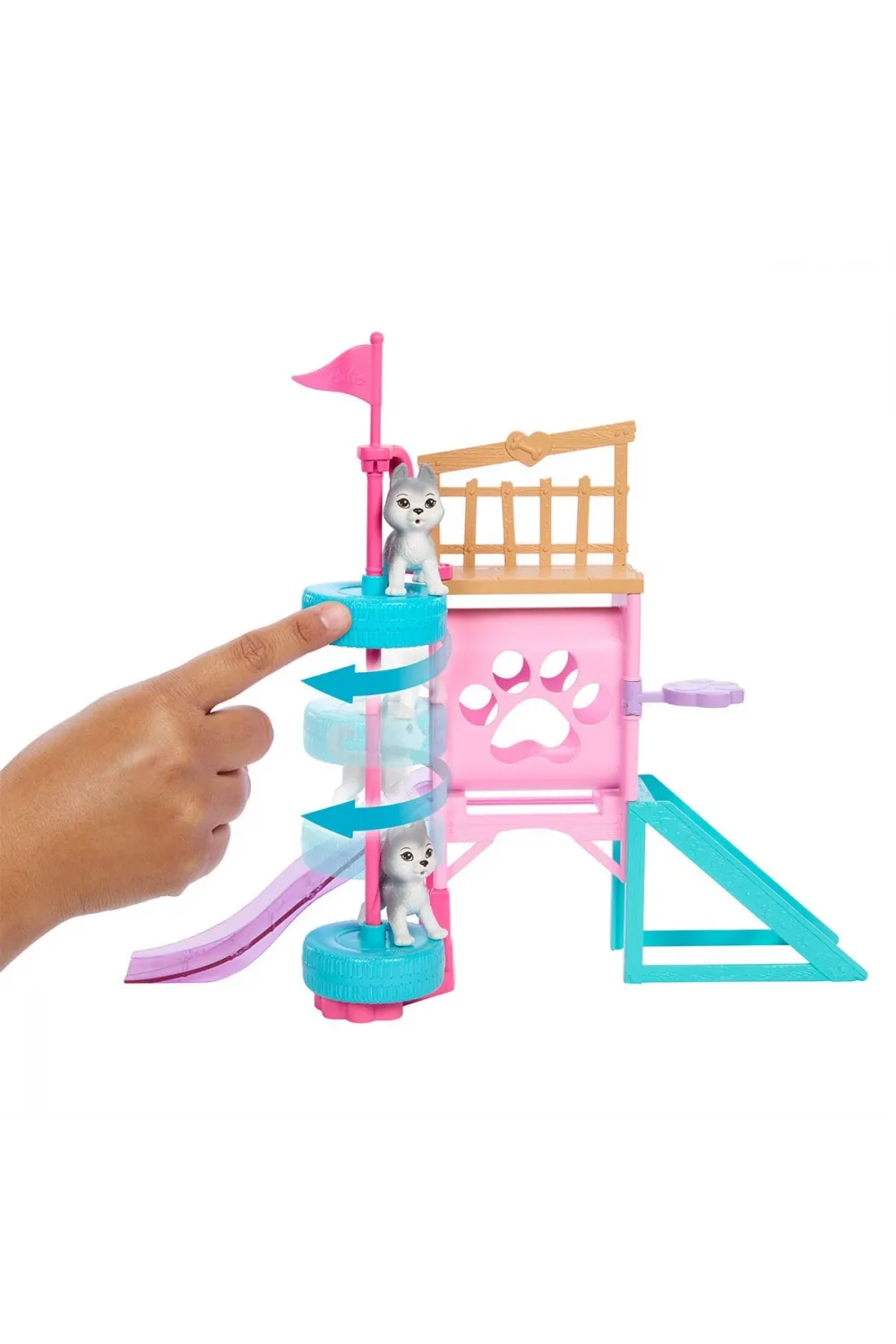 HRM10 Stacienin Köpekçik Oyun Parkı - Barbie and Stacie To The Rescue