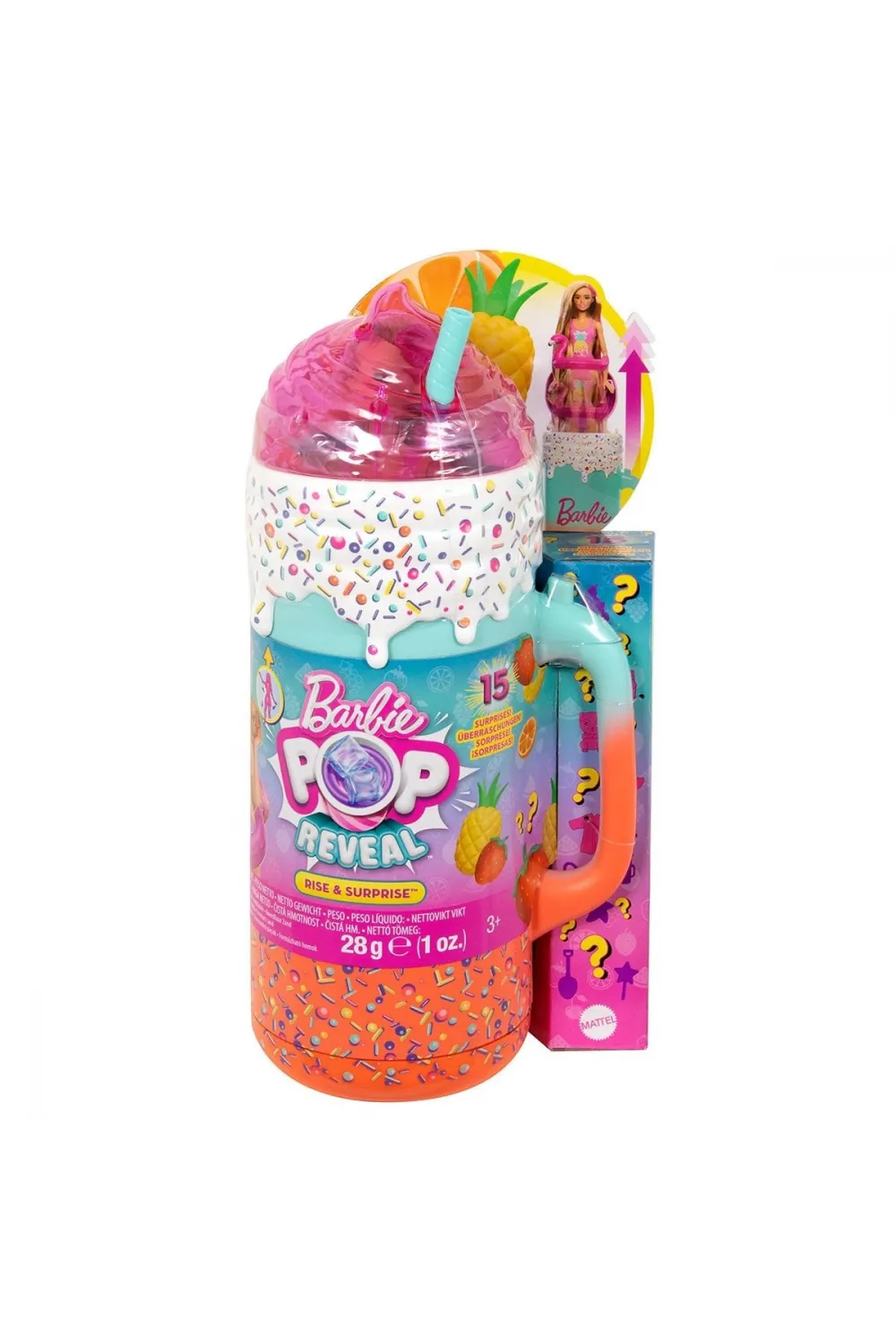HRK57 Barbie Pop Reveal Sürprizli Bardak Oyun Seti