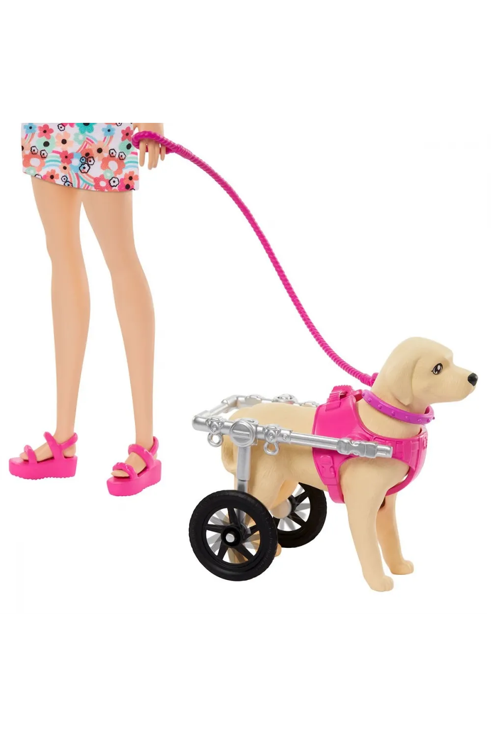 HTK37 Barbie ve Engelli Köpeği Oyun Seti