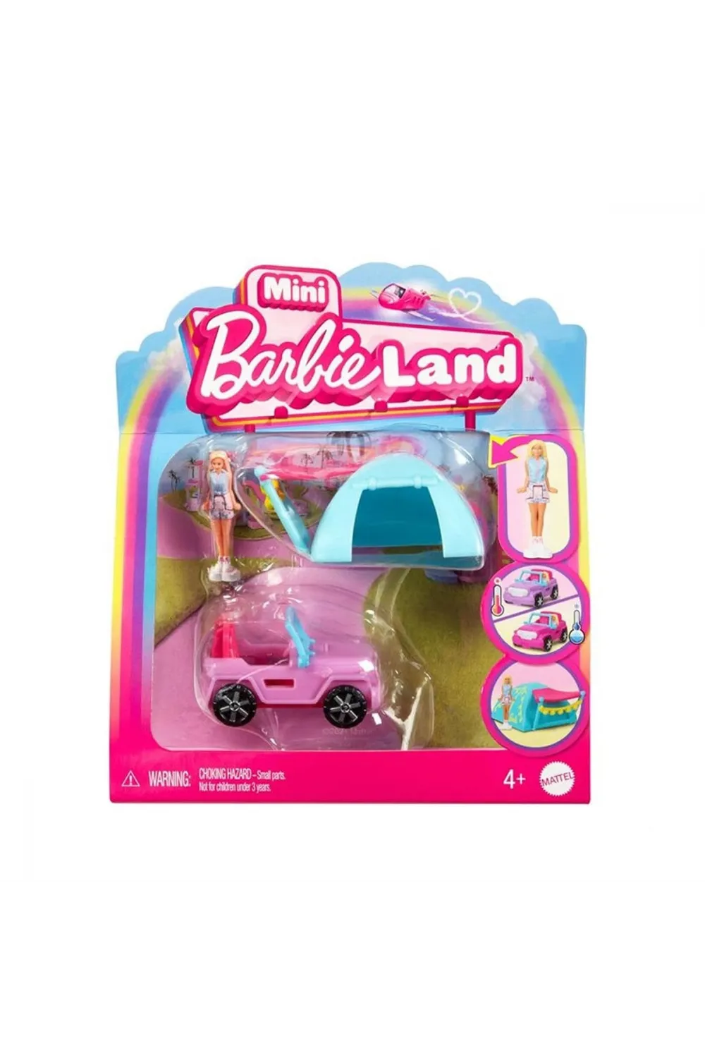 HYF38 Kampanya - Mini Barbieland Araçlar - Özel Fiyat
