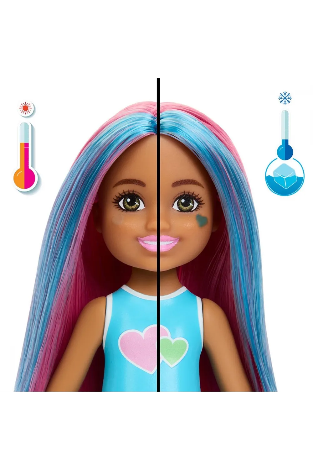 JCN89 Barbie Chelsea POP Reveal Milkshake Serisi