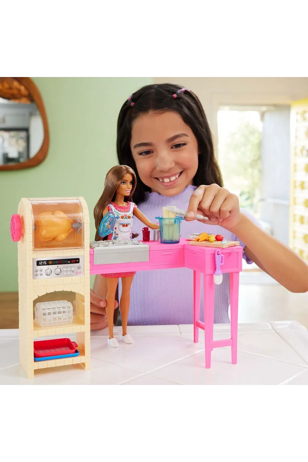 JCT06 Teresa ve Mutfağı Oyun Seti - Barbie and Teresa Recipe for Friendship