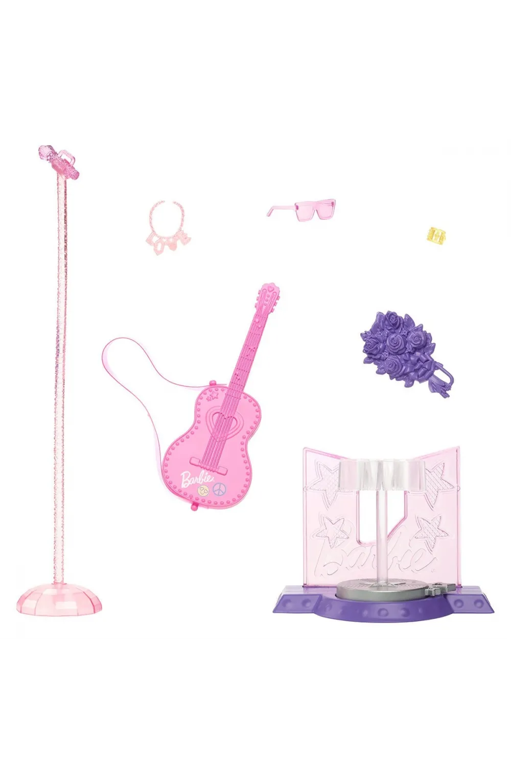 HRG43 Barbie 65. Yıl Deluxe Kariyer Bebekleri - Pop Yıldızı